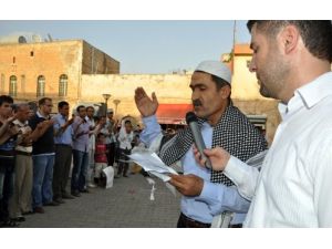 Midyat’ta Mısır İçin Mitin Düzenlendi