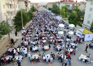 Konya'da mahalle iftarları