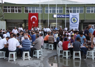 Amatör spor camiası iftarda bir araya geldi