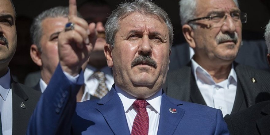Destici: HDP'nin hazineden para alması haramdır