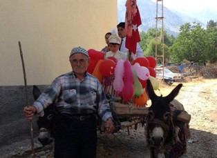 Kağnı, sünnet arabası oldu