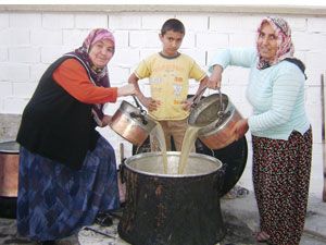Üzüm şırasından doğan tatlar
