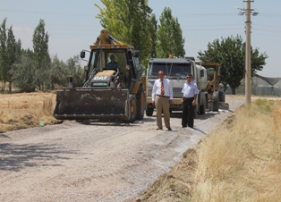 Çumra'da çamurlu yol kalmayacak