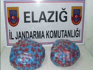 Elazığ'da 4 Kilogram Esrar Ele Geçirildi