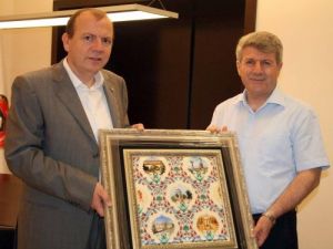 Gülsar’dan Özer Matlı’ya Hayırlı Olsun Ziyareti