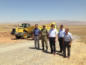 Kaymakam Koca, Köy Yollarını Denetledi