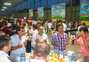 Sincap ailesi iftarda buluştu