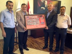 Vatan Şehitleri Ve Gazileri Derneği’nden Ntso'ya Ziyaret