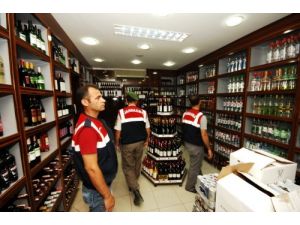 Muğla'da Kaçak İçki Denetimi