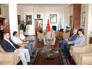 Baro Yönetiminden Başkan Yılmaz’a Nezaket Ziyareti