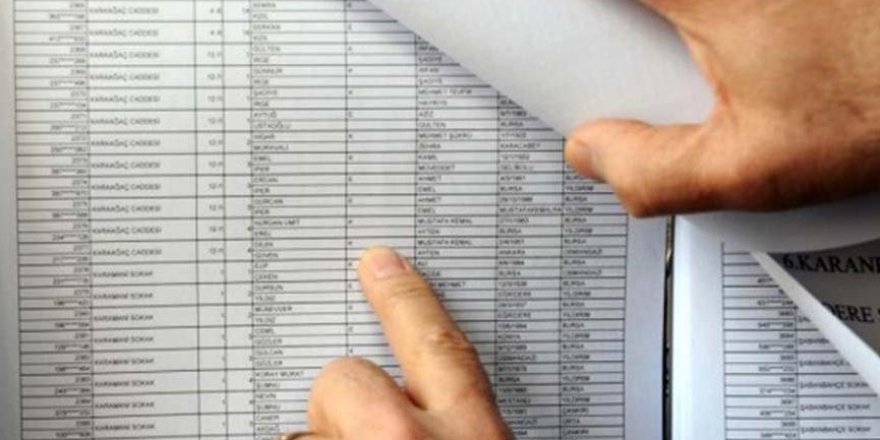 2019 YSK seçmen sorgulama listeleri askıya çıktı!