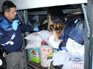 Savaştan Kaçan Suriyeli Uyuşturucuyla Yakalandı