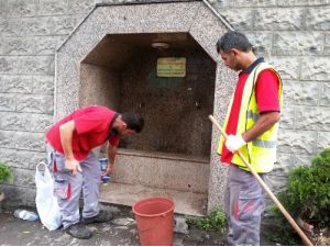 Artvin'de Çeşmeler Temizleniyor