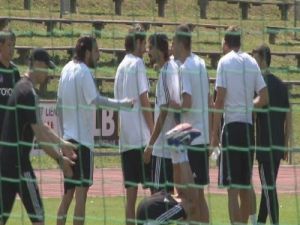 Beşiktaş'ta Gergin Antrenman