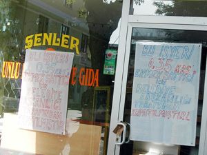 Düşük gramajlı ekmek satan iş yeri kapatıldı