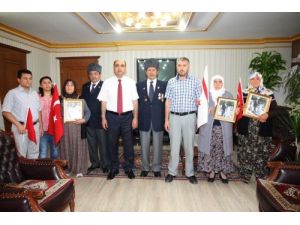 Kıbrıs Şehitlerinin Yakınları Ve Gazilerinden Belediye Başkanı Palta’ya Ziyaret