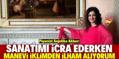 ‘Manevi iklimden ilham alıyorum’