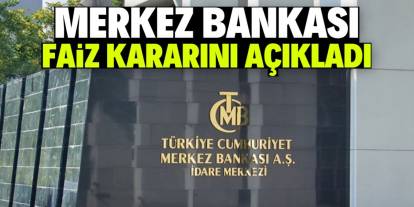 Merkez Bankası faizi yüzde 50'de sabit tuttu