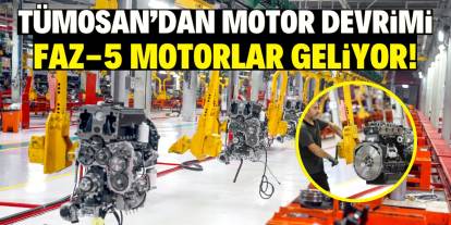 TÜMOSAN’dan motor devrimi: Faz-5 motorlar geliyor!