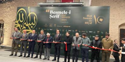 Besmele-i Şerif  Hat Sergisi açıldı