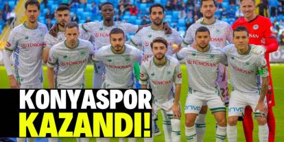 Konyaspor zorlandığı maçı 1-0 kazandı