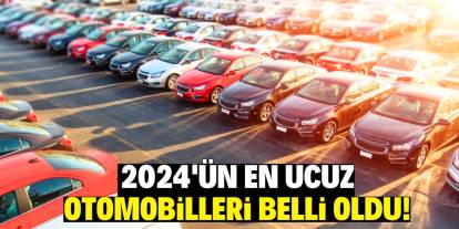 Firmalar yeni yıl girmeden otomobilleri elden çıkarmak istiyor! İşte 2024'ün en ucuz arabaları