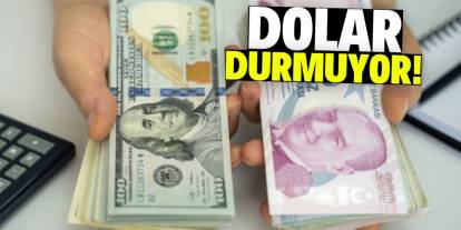 Dolar durmuyor!