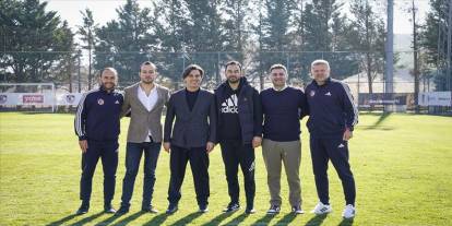 A Milli Futbol Takımı Teknik Direktörü Montella, Gaziantep FK'yi ziyaret etti