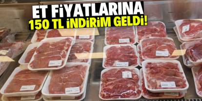 Et fiyatlarına 150 TL indirim geldi! Vatandaş kilolarca alıyor