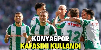 Konyaspor kafasını kullandı