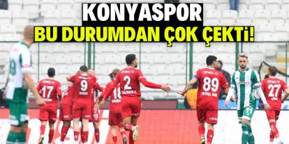 Konyaspor bu durumdan çok çekti!