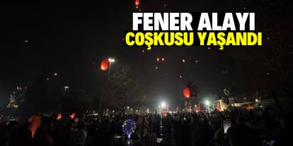 Konya'da fener alayı coşkusu yaşandı