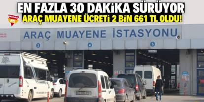 Araç muayene ücreti 2 bin 661 TL oldu! Konyalılar sert tepki gösterdi