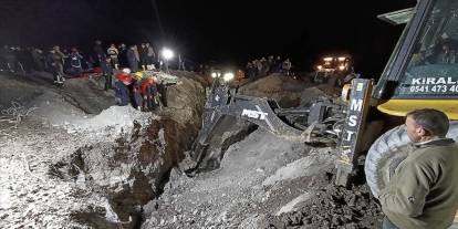 Amasya'da sondaj çalışması sırasında meydana gelen göçükte 2 işçi hayatını kaybetti