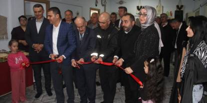 Beyşehir'de sergi ve kermes açılışı