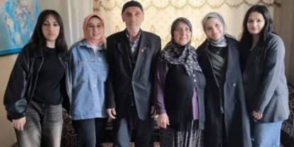 Üniversitelilerden şehit yakınlarına ziyaret