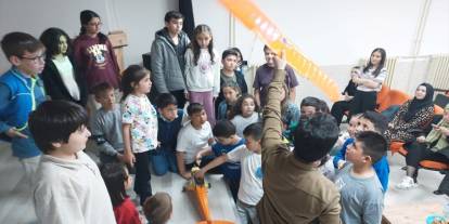 Beyşehir'de miniklere İHA'lar anlatıldı