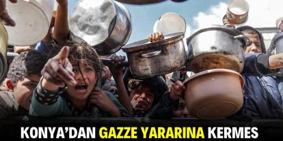 Konya'dan Gazze yararına kermes