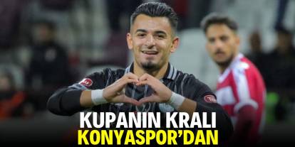 Kupanın kralı Konyaspor’dan