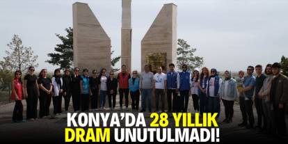 Konya'da 28 yıllık dram unutulmadı