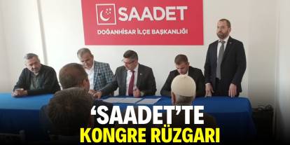 Saadet'te kongre rüzgarı