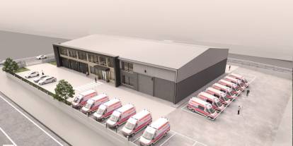 Konya 112 Ambulans Lojistik Merkezi yenileniyor