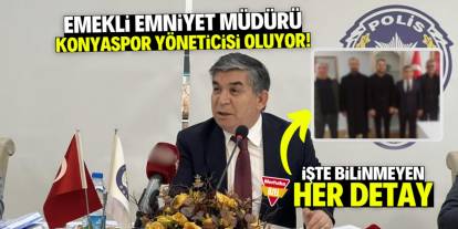 Emniyet Müdürlüğünden Konyaspor yöneticiliğine