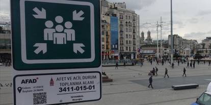 Afetlerde kullanılacak 31 bin toplanma alanı var