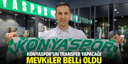 Konyaspor'un transfer yapacağı mevkiler belli oldu