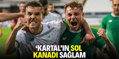 Konyaspor'un sol kanadı sağlam