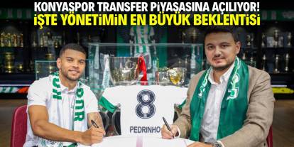 Konyaspor transfer piyasasına açılıyor! İşte yönetimin en büyük beklentisi