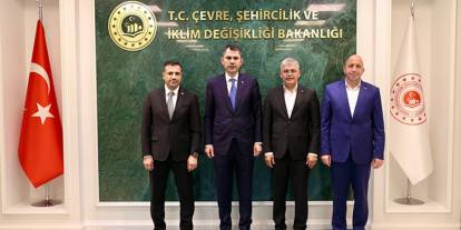 Konyaspor’dan Bakan Murat Kurum’a ziyaret