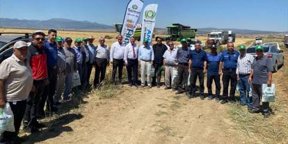 Konya'dan hububat hasat şöleni