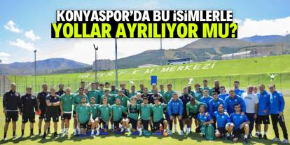 Konyaspor'da ayrılık rüzgarı esmeye devam ediyor! Bu isimlerle yollar ayrılıyor mu?